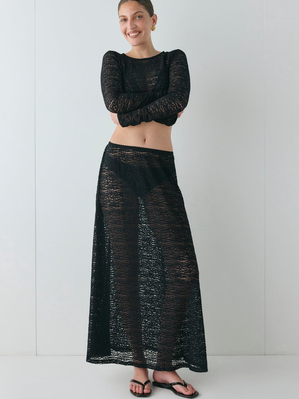Jada Lace Maxi Skirt - SOLD OUT - VRG GRL